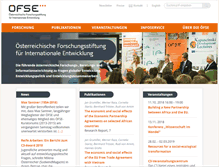 Tablet Screenshot of oefse.at